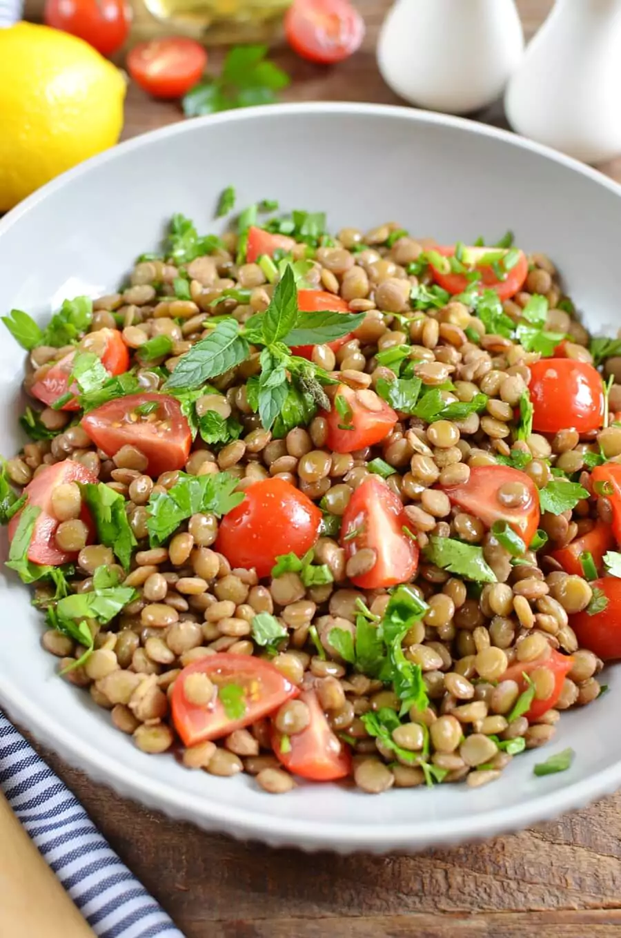 Vegan Lentil Tabbouleh