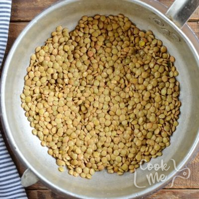 Vegan Lentil Tabbouleh recipe - step 1