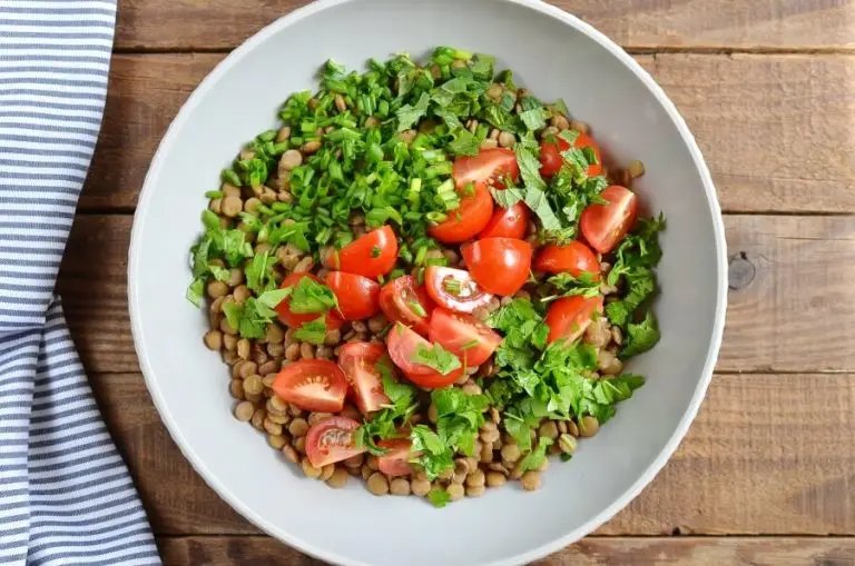 Step 2 - Vegan Lentil Tabbouleh