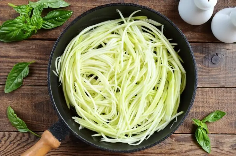 Step 2 - Low Carb Zucchini Pasta