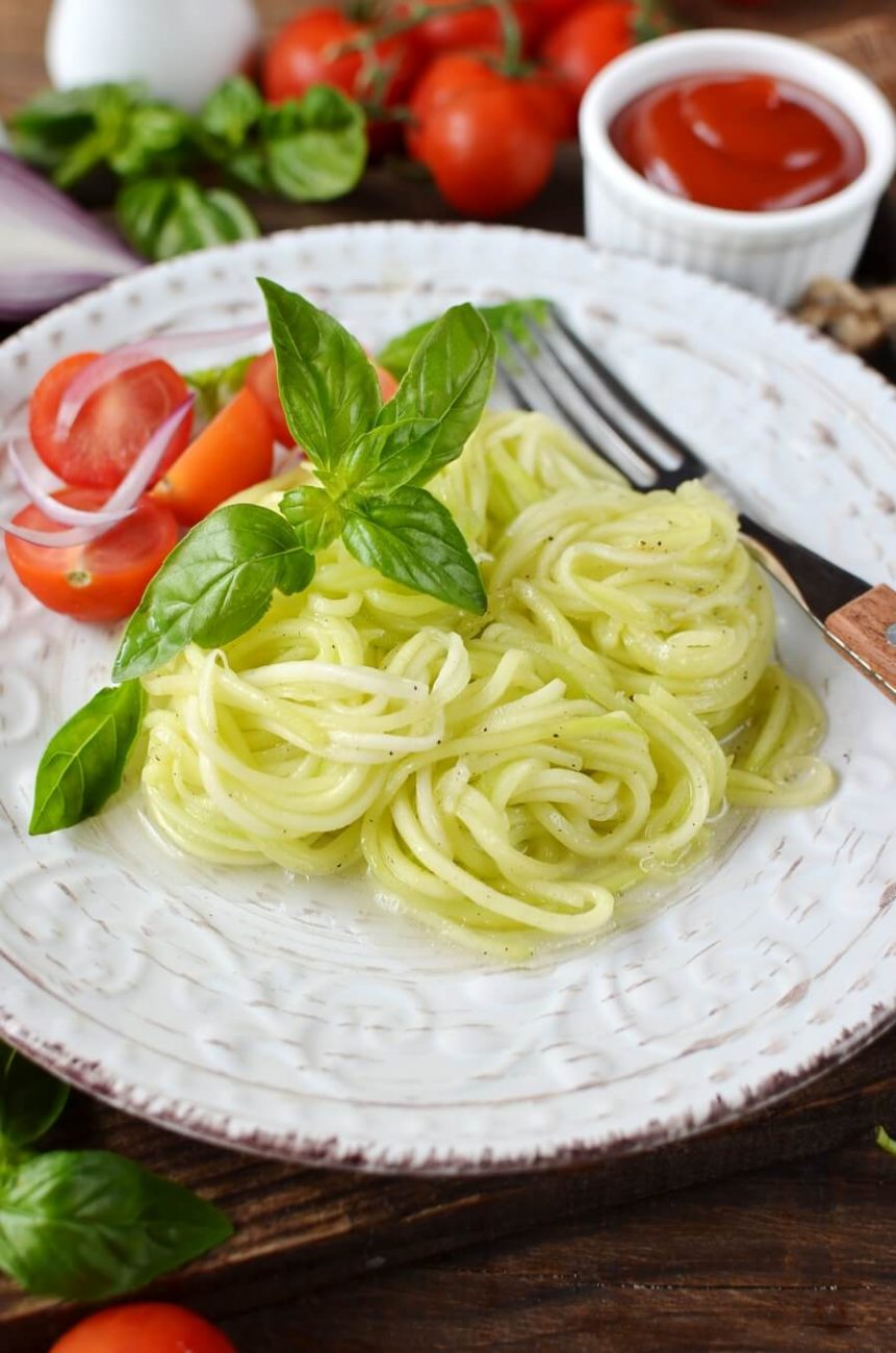 Low Carb Zucchini Pasta Recipe - Cook.me Recipes