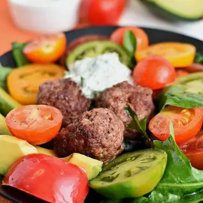 Meatball and Tomato Salad Recipe-Homemade Meatball and Tomato Salad-Delicious Meatball and Tomato Salad