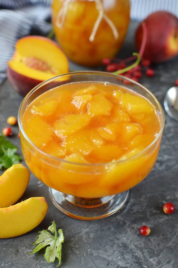 Peach Marmalade (No Pectin)