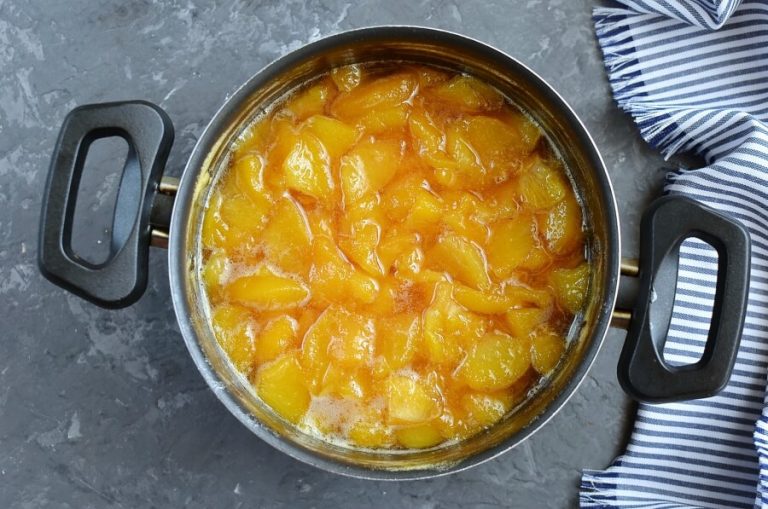 Step 4 - Peach Marmalade (No Pectin)