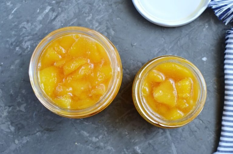 Step 6 - Peach Marmalade (No Pectin)