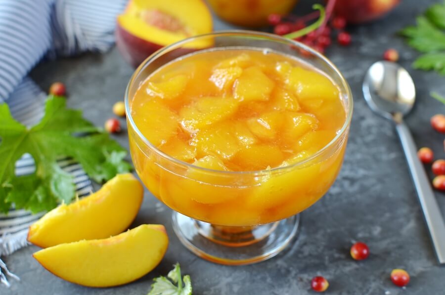 Peach Marmalade (No Pectin)