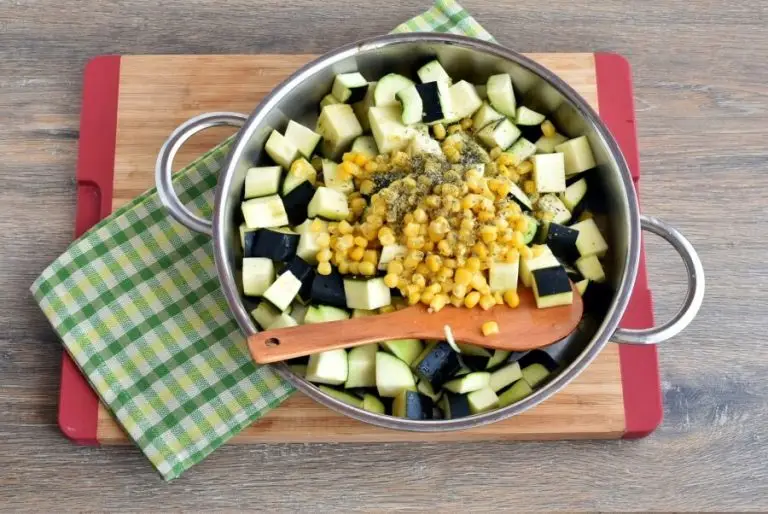 Step 3 - Parmesan Zucchini and Corn