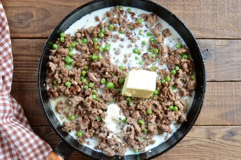 Step 5 - Pasta with Peas and Sausage
