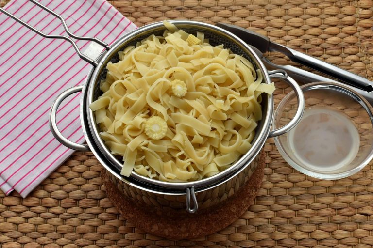 Step 1 - Pasta with Tomatoes Zucchini and Pesto