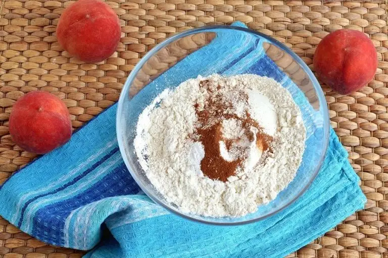 Step 2 - Peach Cobbler Coffee Cake