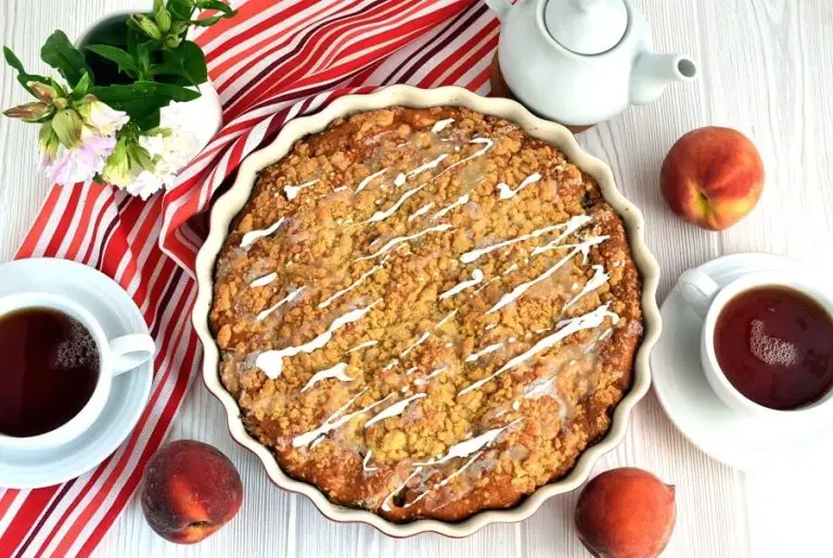 Step 11 - Peach Cobbler Coffee Cake