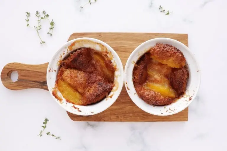 Step 7 - Peach Cobbler