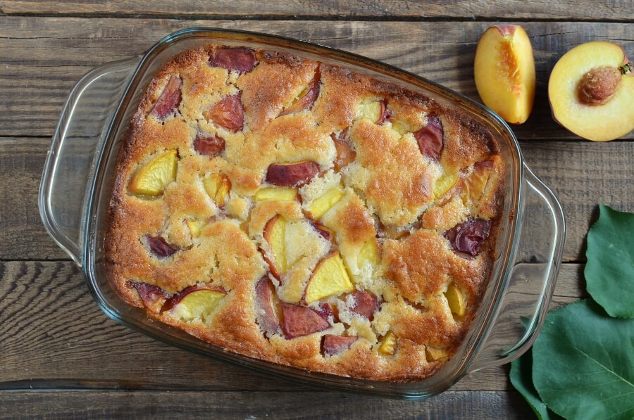 Peach Cobbler Snack Cake recipe - step 7