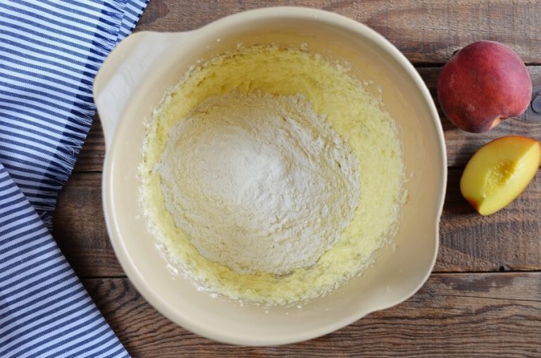 Step 5 - Peach Kuchen