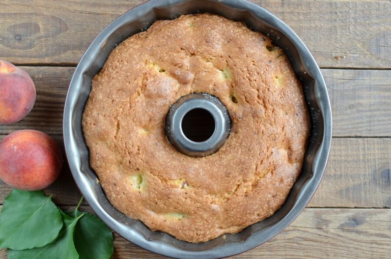 Step 7 - Peach Pound Cake