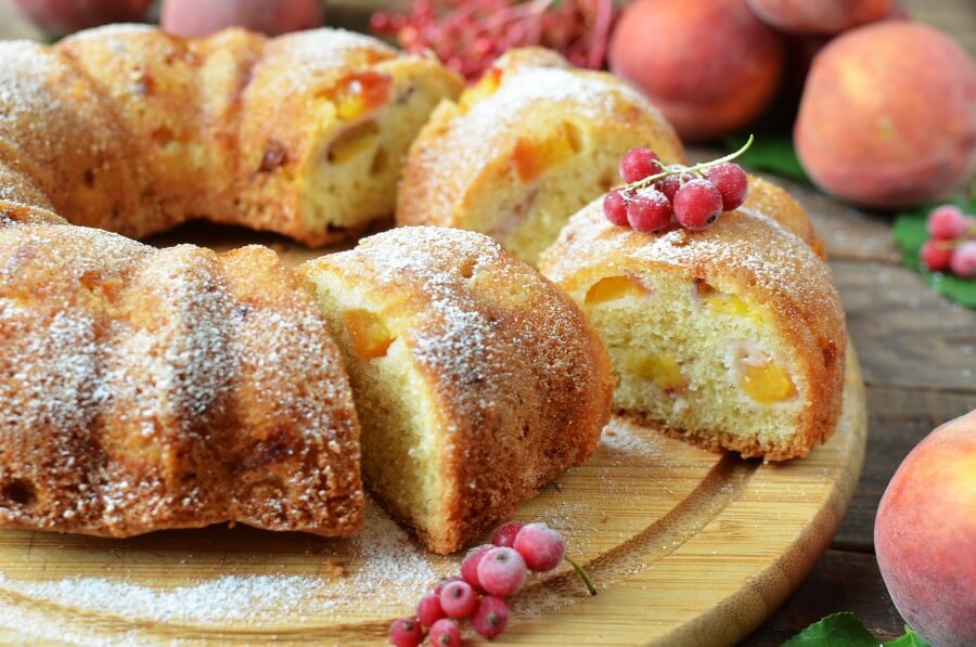 Peach Pound Cake