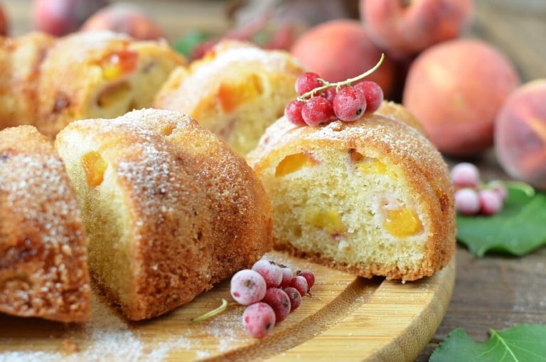Step 9 - Peach Pound Cake