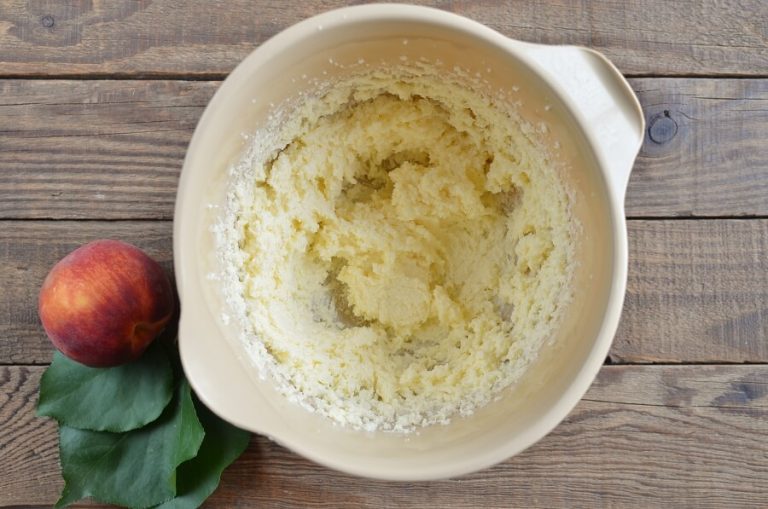 Step 2 - Peach Pound Cake