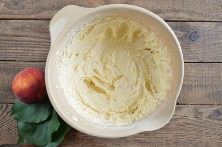 Step 4 - Peach Pound Cake