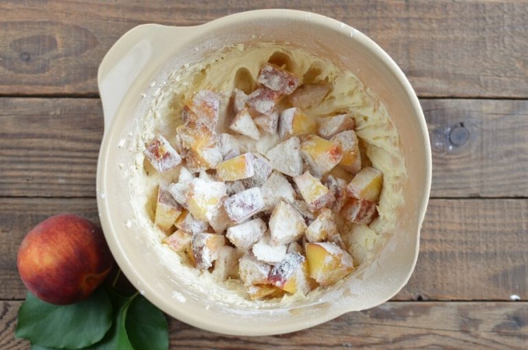 Step 5 - Peach Pound Cake