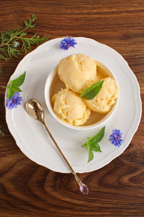 Peach Sherbet