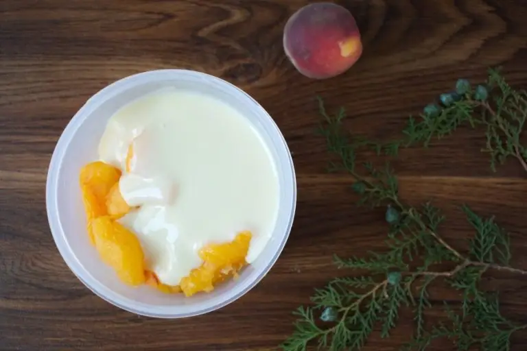 Step 3 - Peach Sherbet