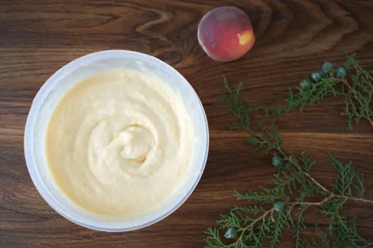 Step 3 - Peach Sherbet