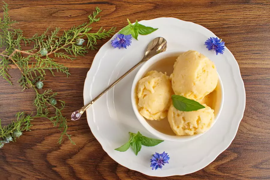Peach Sherbet