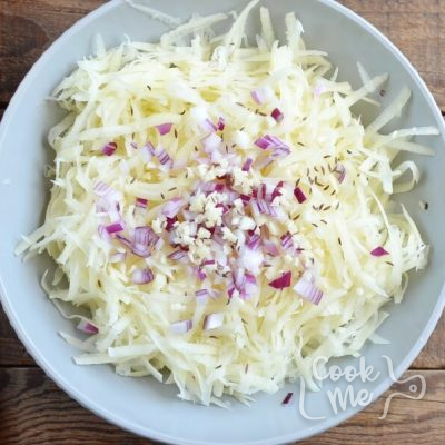 Potato Rostis with Beetroot Horseradish recipe - step 2