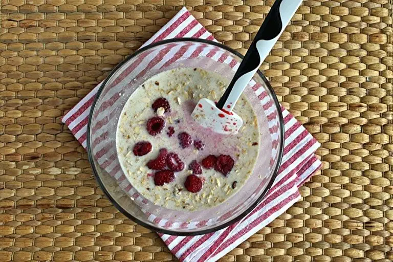 Step 5 - Vegan Raspberry Almond Baked Oatmeal