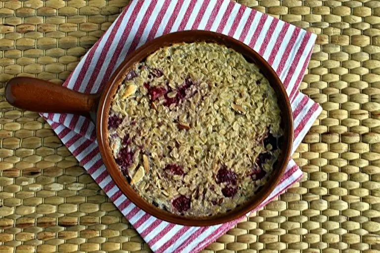 Step 6 - Vegan Raspberry Almond Baked Oatmeal
