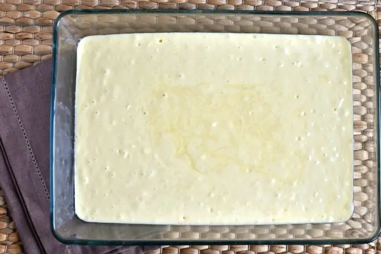 Step 2 - Raspberry Almond Poke Cake