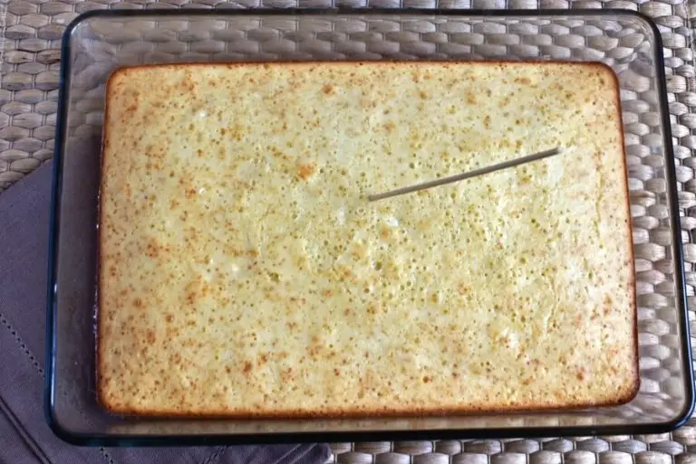 Step 3 - Raspberry Almond Poke Cake