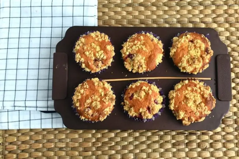 Step 9 - Raspberry Lemon Crumb Muffins