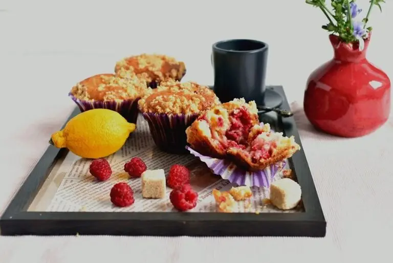 Step 11 - Raspberry Lemon Crumb Muffins