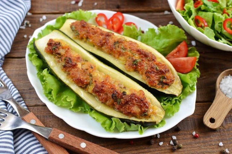 Step 9 - Sausage and Herb Stuffed Courgettes