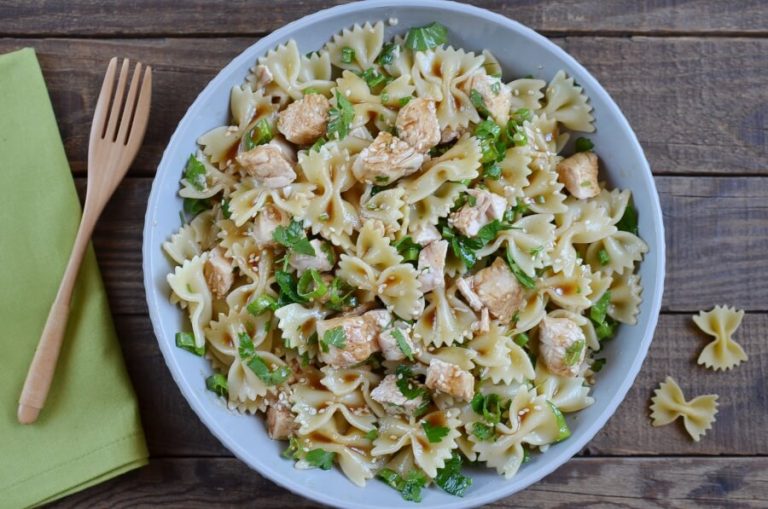 Sesame Pasta Chicken Salad Recipe Cook.me Recipes