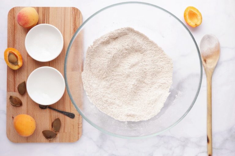Step 2 - Skinny Apricot Loaf Cake