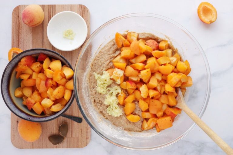 Step 5 - Skinny Apricot Loaf Cake