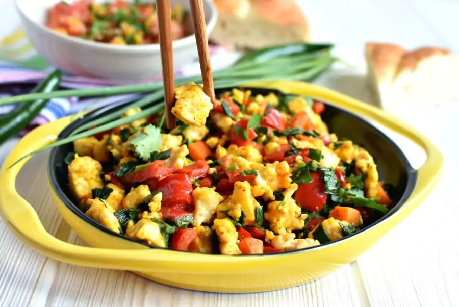 Southwestern Tofu Scramble