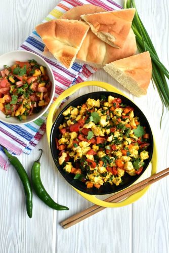 Southwestern Tofu Scramble