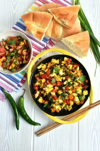 Southwestern Tofu Scramble