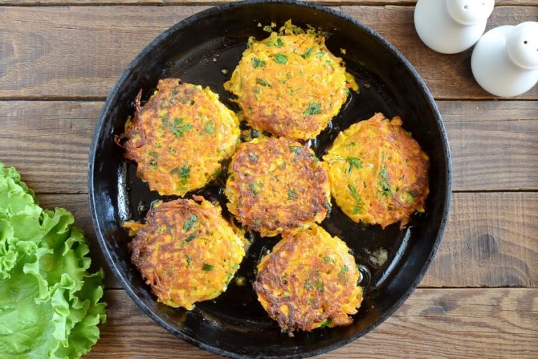 Step 5 - Spiced Carrot Fritters