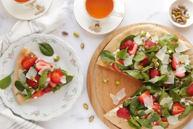 Step 8 - Strawberry, Pistachio and Goat Cheese Pizza