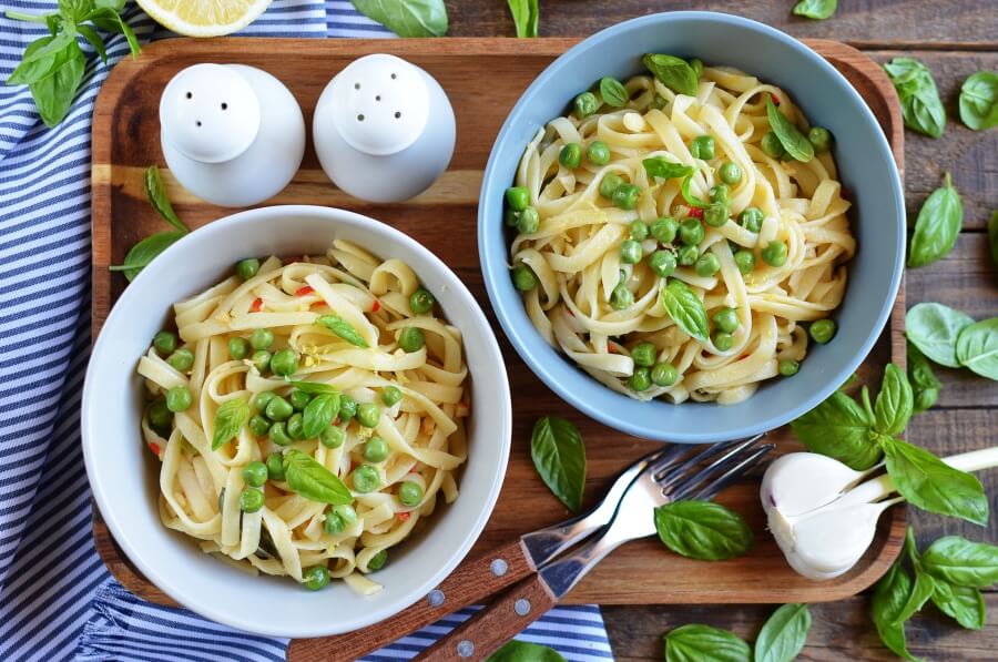 Summer Pea Pasta