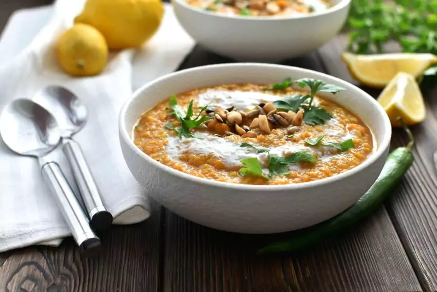 Vegan Sweet Potato Detox Soup