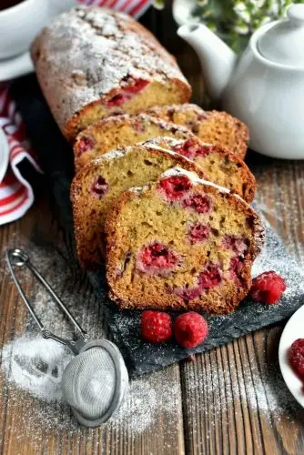The Best Raspberry Bread