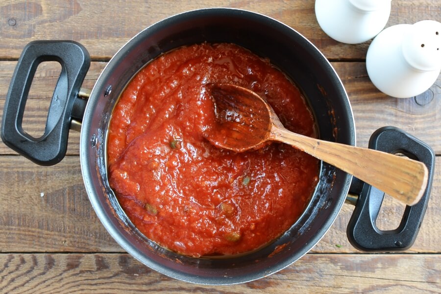 Tomato and Caper Linguine recipe - step 3