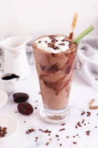 Vegan Chocolate Peanut Butter Banana Shake