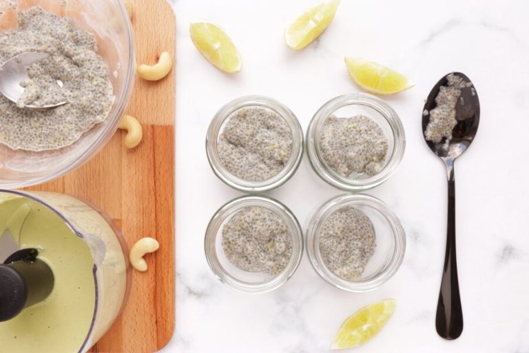 Step 4 - Vegan Key Lime Pie Chia Pudding